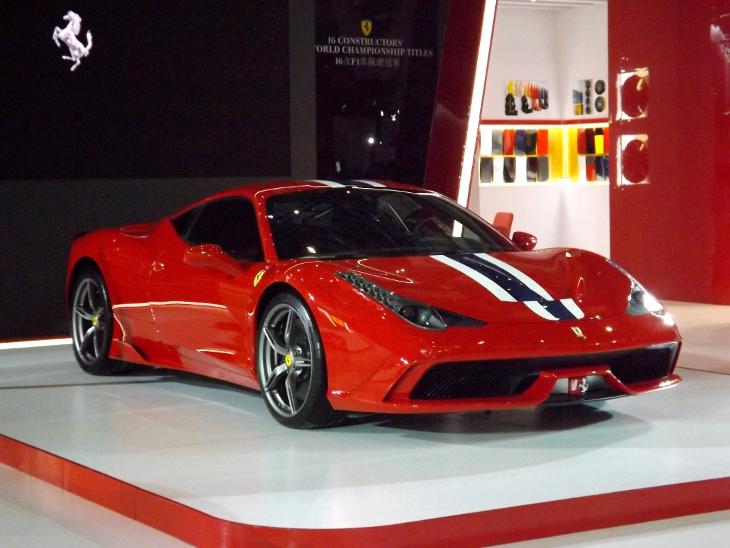 Ferrari 458 speciale 展示車
