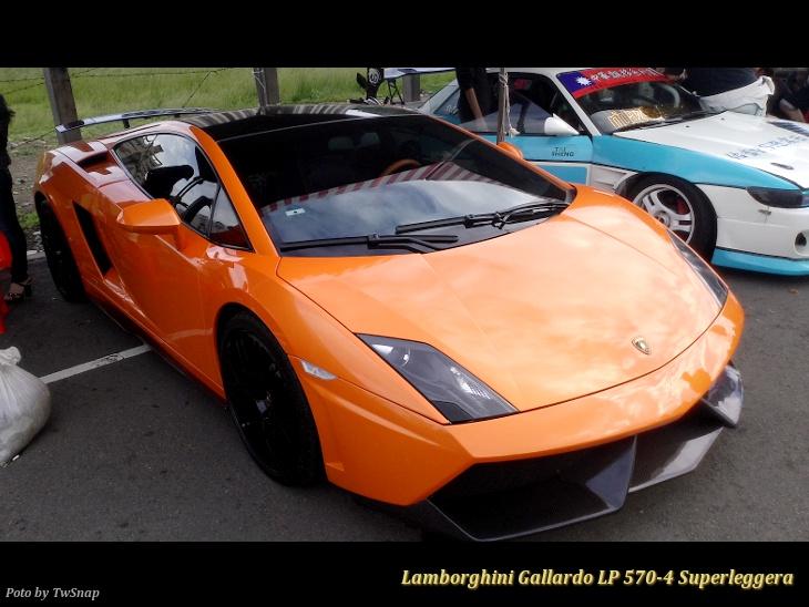 Lamborghini Gallardo LP 570-4 Superleggera 橘色車身